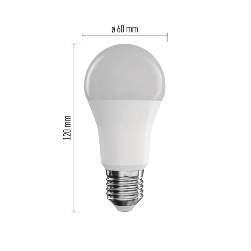 EMOS inteligentna żarówka LED, 806lm, 360°, 9W, 2700-6500K, Zigbee