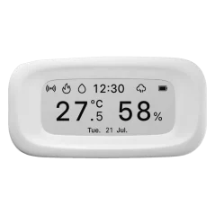 SONOFF AirGuard Sensore di Temperatura e Umidità Zigbee E-Ink 2,9'' | SNZB-02UL