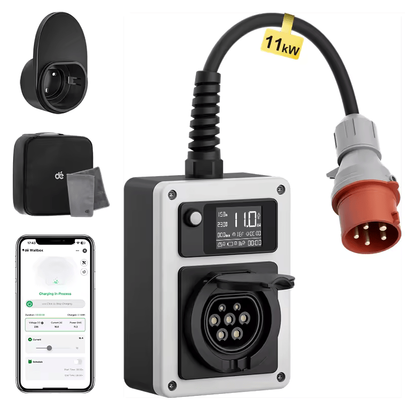 dé Mobile Wallbox Ladegerät 11 kW - Typ: Basisset