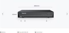Reolink RLK8-820D4-A 8-Kanal 8MP PoE Überwachungssystem