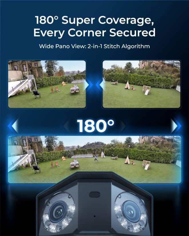 Reolink Duo 3 PoE - Dual-Lens 16MP Überwachungskamera