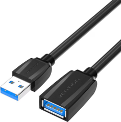 Vention Extension Cable USB 3.0 maschio a USB femmina VAS-A45-B300 3m (Nero)