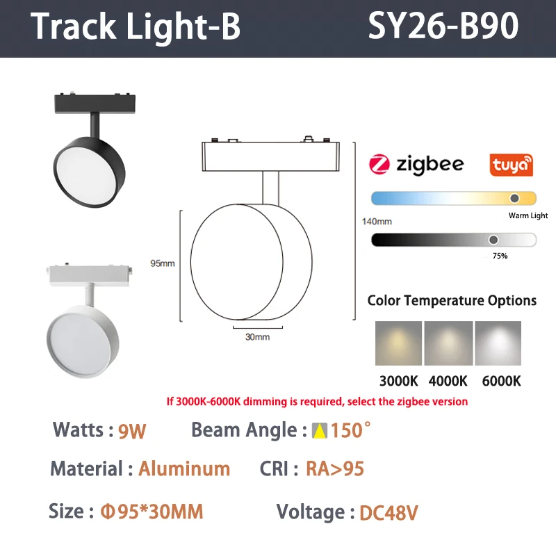 6mm lišty - Chytré Zigbee ostatní světla