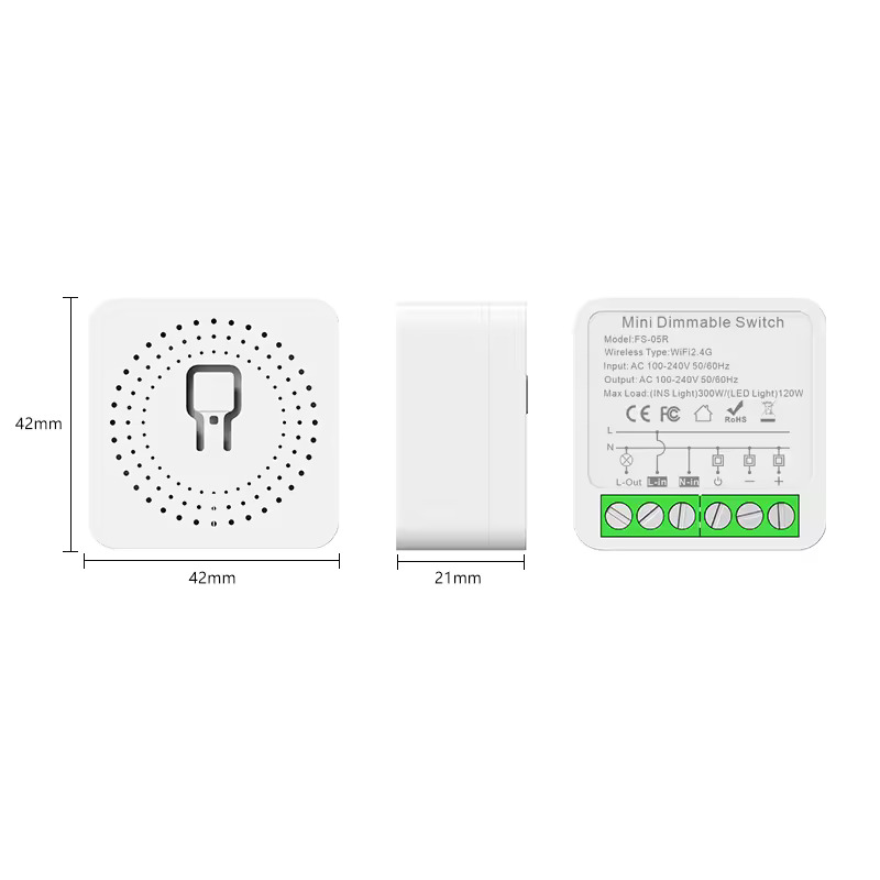 Interruttore Dimmer Smart WiFi/Zigbee
