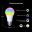 MOES Smart Zigbee Bulb, E27, RGB, 9W