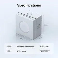 SONOFF EWPB – Outdoor IP65 Box für Fusion Series