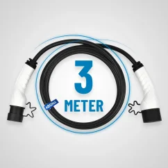 ABSINA EV nabíjecí kabel Type 2 - 11kW 3m