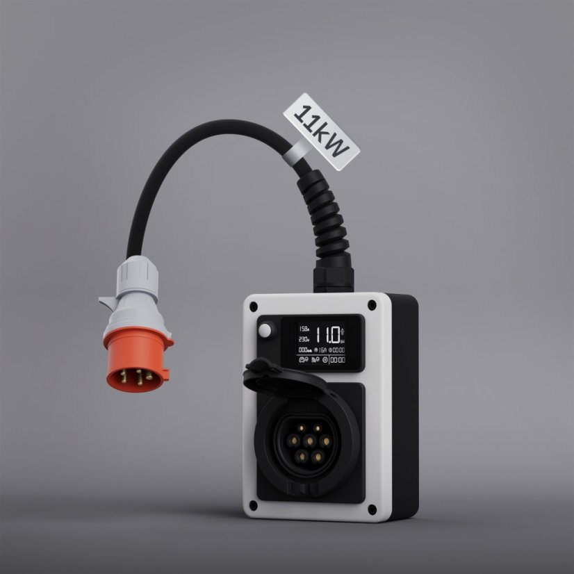 dé Mobile Wallbox Charger 11 kW - Typ: Zestaw podstawowy