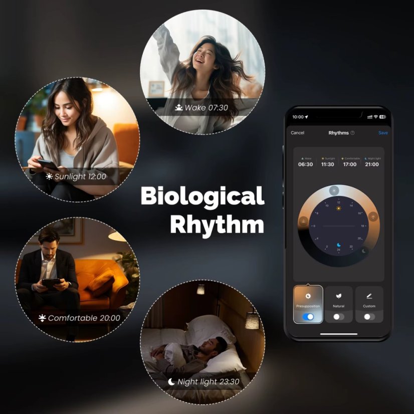 MOES Zigbee 3.0 Chytrá filamentová LED žárovka – CCT a stmívatelná