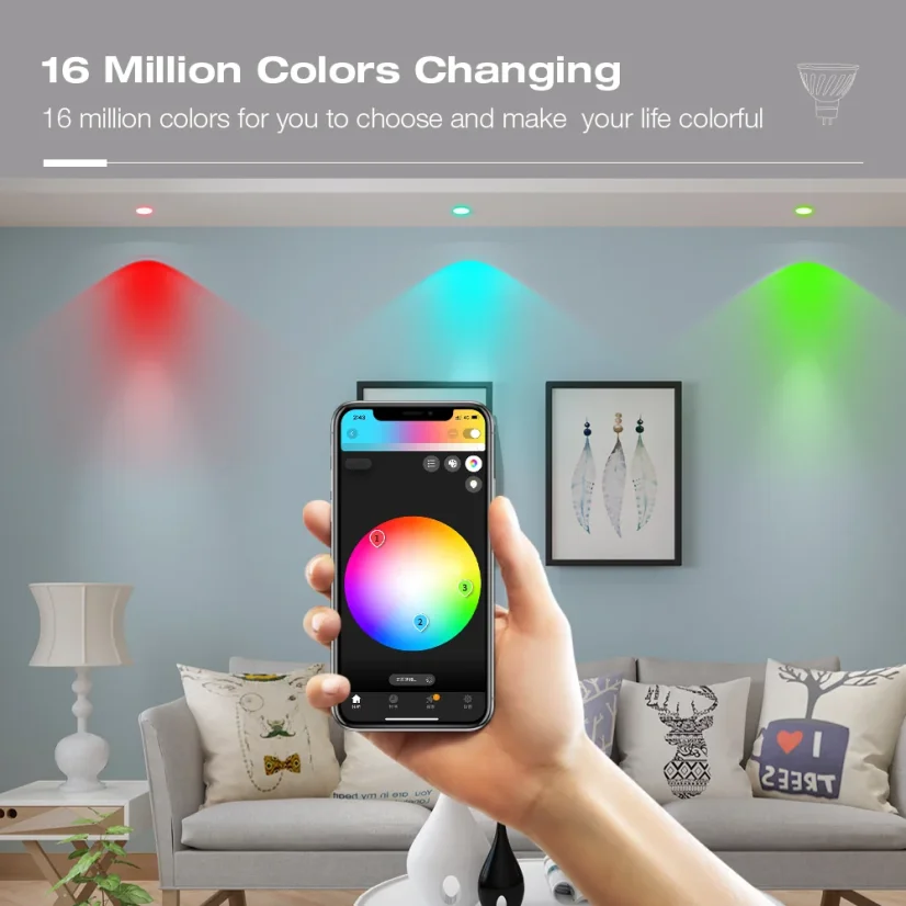GLEDOPTO GL-S-014P - Zigbee 3.0 Pro MR16 RGB+CCT Smart-Spotlight 5W 12-24V