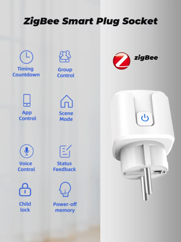 Tuya Zigbee Smart Plug