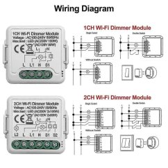 Smart WiFi/Zigbee Dimmerschalter