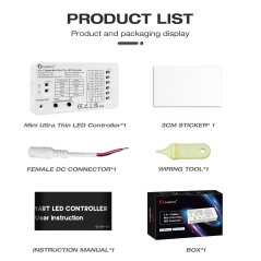 GLEDOPTO GL-C-002P - Zigbee Mini Ultra-Dünner LED-Controller 5in1