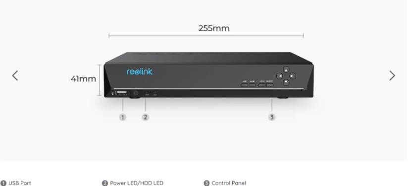 Reolink RLK8-810B4-A - 4K NVR systém