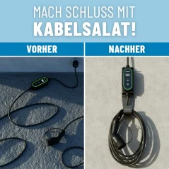 ABSINA Wandhalterung für mobile Ladestationen