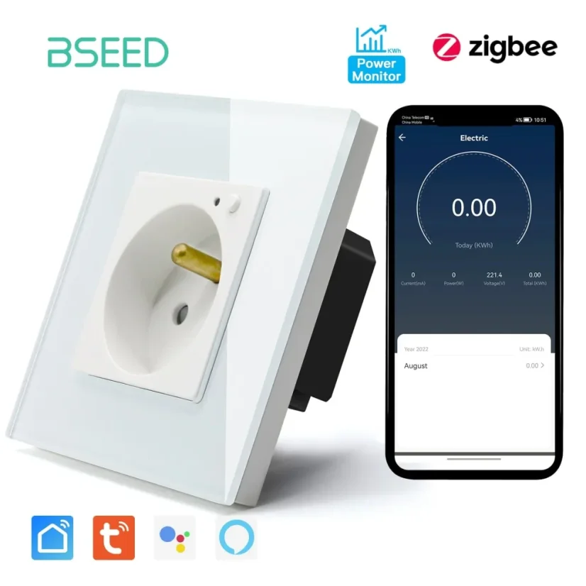 BSEED inteligentná zásuvka so ZigBee