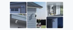 Reolink E1 Outdoor CX – kamera bezpieczeństwa Wi-Fi 2K z kolorowym trybem nocnym