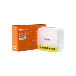 SONOFF MINI DUO-L 2-Gang Zigbee intelligenter Schalter | MINI-ZB2GS-L