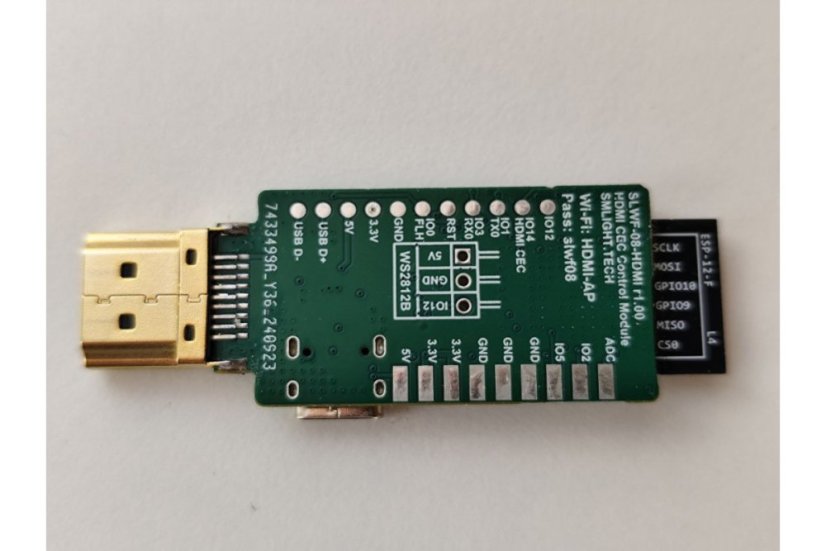 SMLIGHT SLWF-08 kontroler HDMI-CEC dla ESPHome i Home Assistant