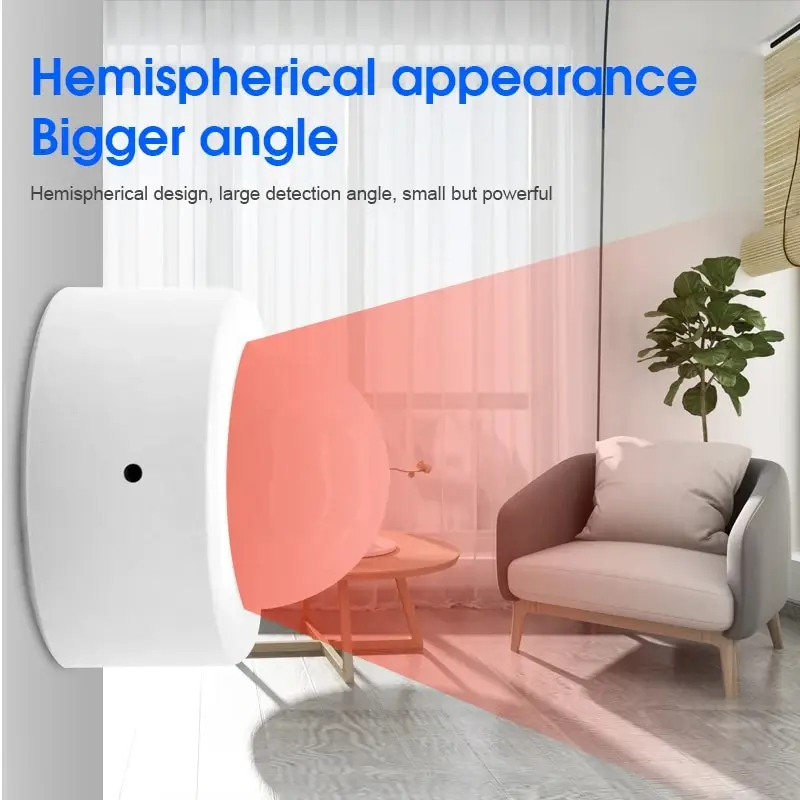 Mini-Zigbee-PIR-Bewegungssensor mit Lux-Sensor