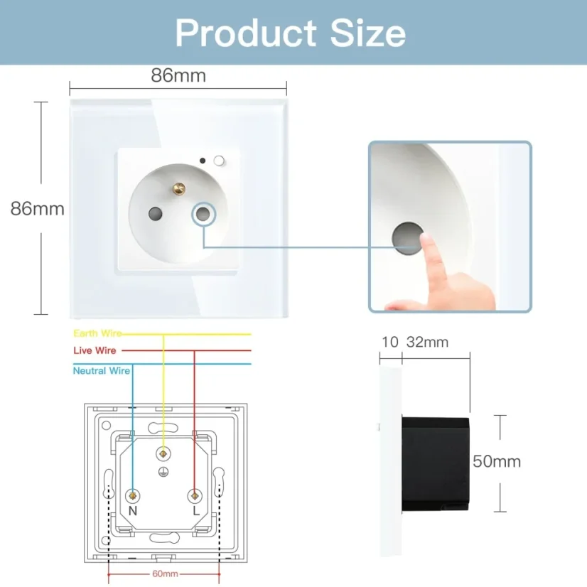 BSEED smart socket with ZigBee