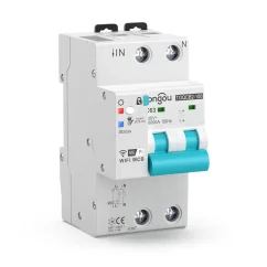 Tongou 1P+N Tuya Zigbee mit einstellbarem Leitungsschutzschalter 1-63A und Verbrauchsmessung