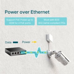TP-Link TL-SG1005P - Switch PoE gigabit a 5 porte