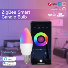 MOES Zigbee Smart Bulb E14