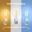 MOES Zigbee 3.0 Chytrá filamentová LED žárovka – CCT a stmívatelná