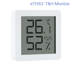 LinknLink eTHS2 – Drahtloser Bluetooth Temperatur- und Feuchtigkeitssensor mit LCD-Display