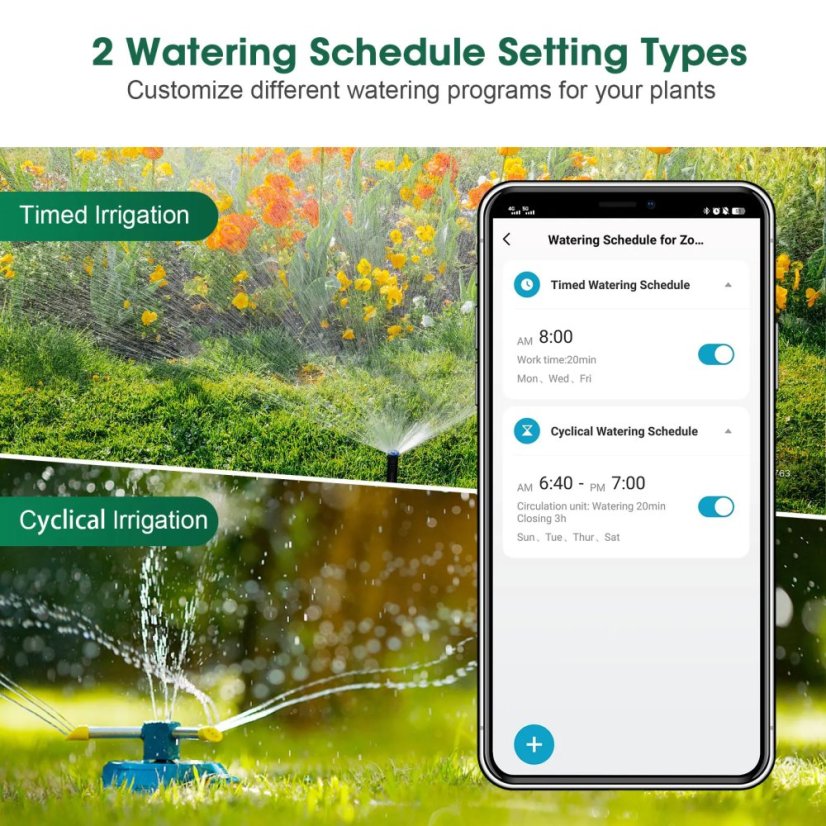 Haozee Timer per irrigazione e sprinkler Zigbee