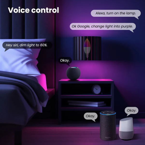 MOES Matter Smart Bulb E14
