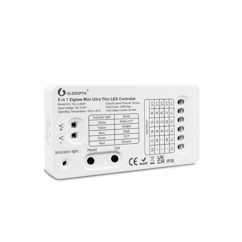GLEDOPTO GL-C-002P - Zigbee Mini Ultra Thin LED Controller 5in1