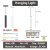 Binari da 6 mm - Luci appese Smart Zigbee