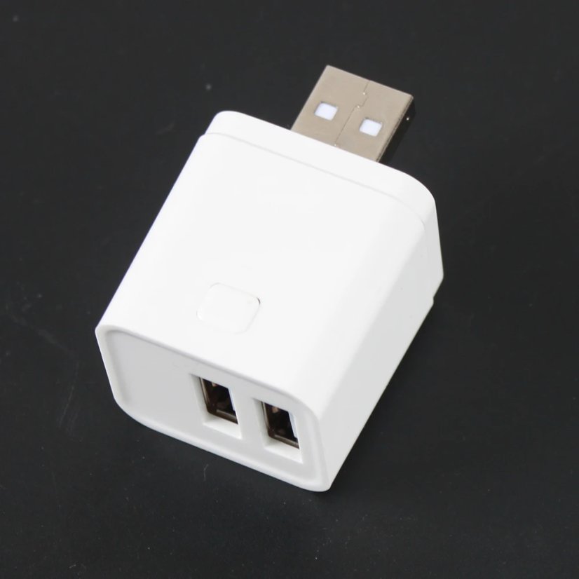 Adattatore micro USB Smart WiFi/Zigbee - Colore: Bianco, Protocollo: Zigbee 3.0, Numero di prese: 3