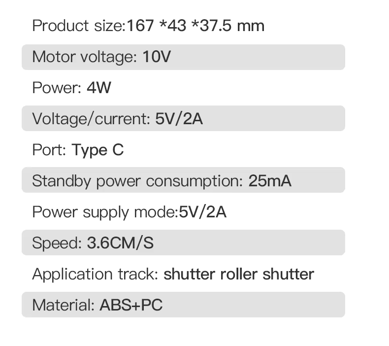 RSH Smart Zigbee Silnik do Rolet