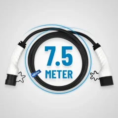 ABSINA EV nabíjací kábel Type 2 - 22kW 7,5m