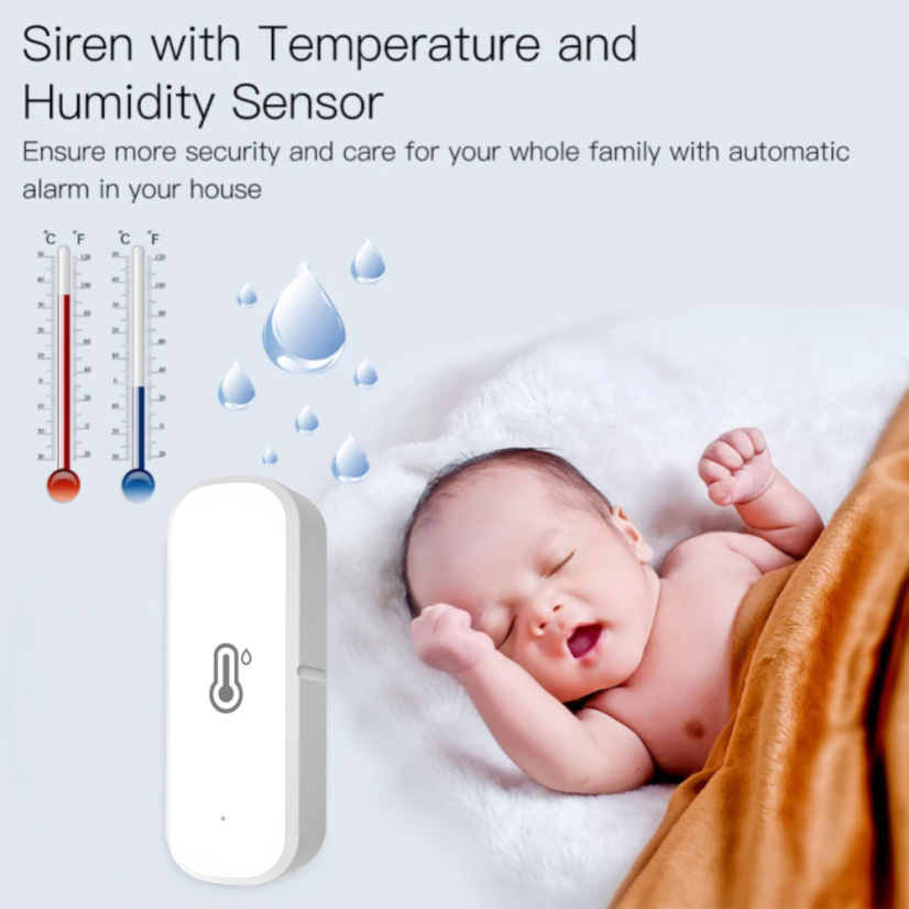 Aubess temperature and humidity sensor
