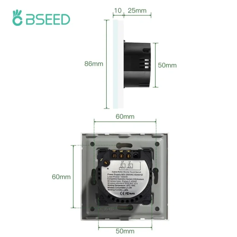 BSEED intelligente Jalousiensteuerung mit ZigBee
