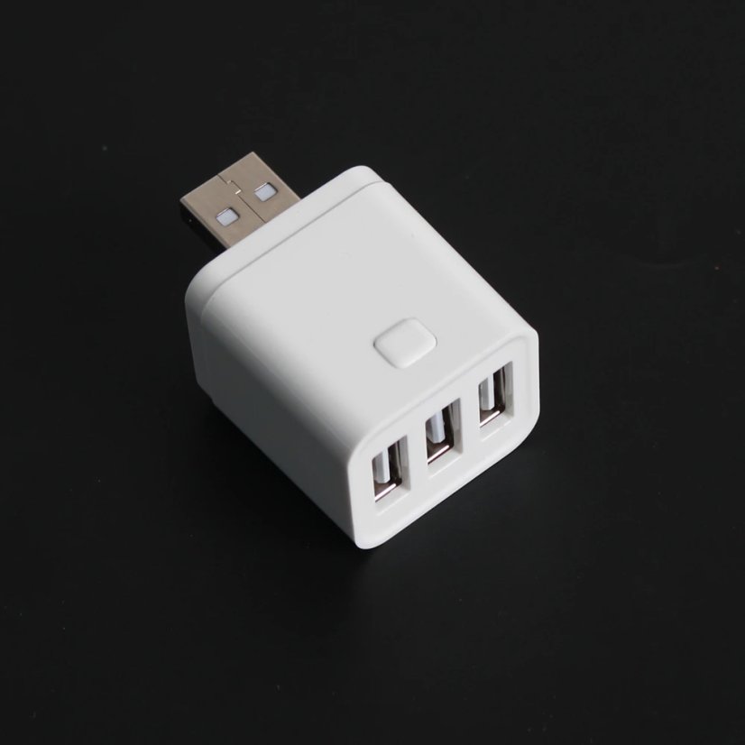 Adattatore micro USB Smart WiFi/Zigbee - Colore: Bianco, Protocollo: Zigbee 3.0, Numero di prese: 3