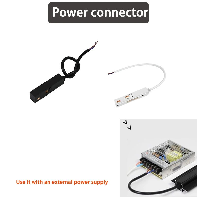 20 rodzajów inteligentnych lamp magnetycznych - akcesoria - Kolor: Biały, Typ: I-konektor