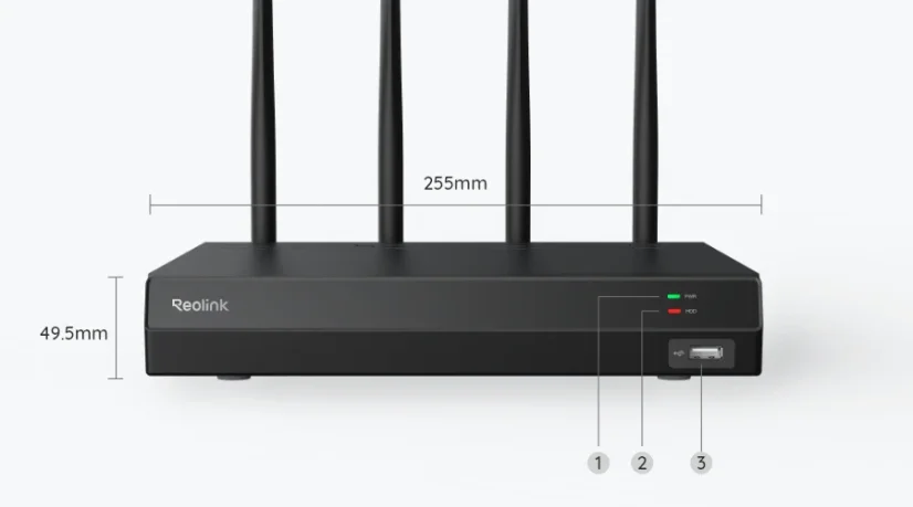 Reolink RLN12W – 12-kanálový Wi-Fi 6 NVR