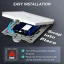 BSEED chytrý WiFi vypínač s dotykovým stmívačem, skleněný panel 157 mm
