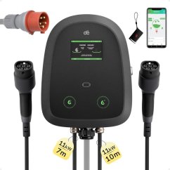 dé 2×11 kW Dual Wallbox