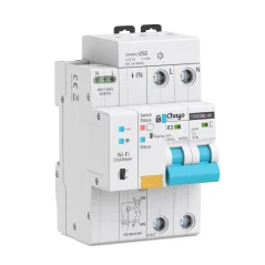 Chayo (Tongou) TOQCB2L-JWT-2C63 : Interruttore magnetotermico differenziale Tuya WiFi 1P+N 1-63A