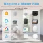 Matter Wi-Fi smart socket - Maximum load: 16A