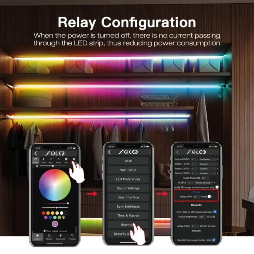 GLEDOPTO GL-C-015WL ESP32 WLED Digitálny LED ovládač
