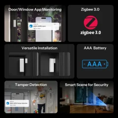 SONOFF SenseGuard DW Gen2 Zigbee Smart Tür-/Fenstersensor | SNZB-04PR2
