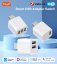 Adattatore micro USB Smart WiFi/Zigbee - Colore: Bianco, Protocollo: Zigbee 3.0, Numero di prese: 3
