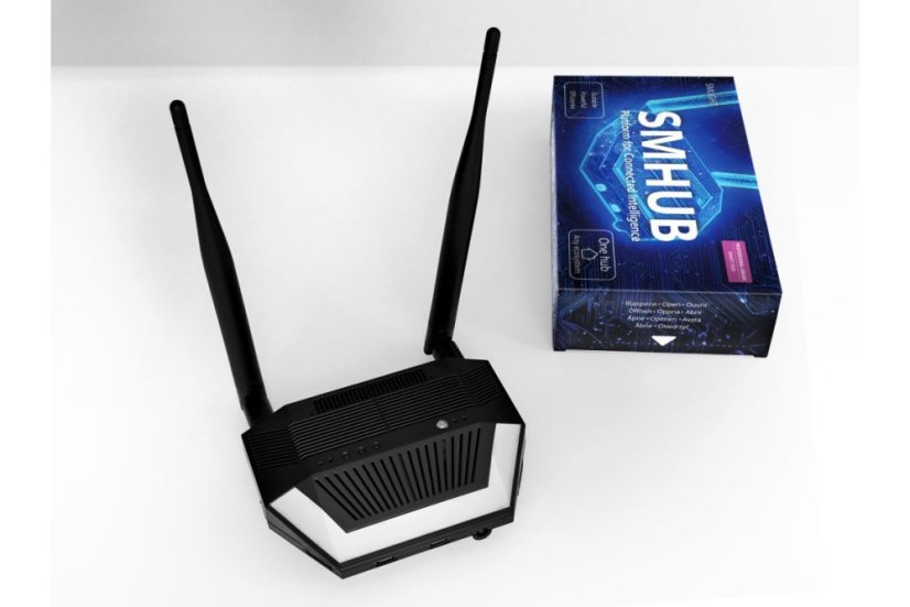 SMLIGHT SMHUB – Inteligentna Centrala Domowa (Hub) Wieloradiowa - Wariant: Essential: CC2652P + EFR32MG21